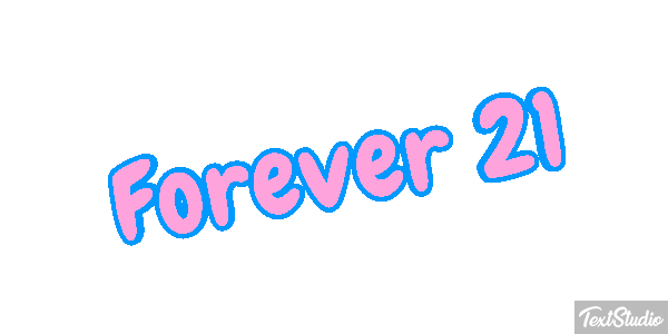 Forever 21 Effetto testo