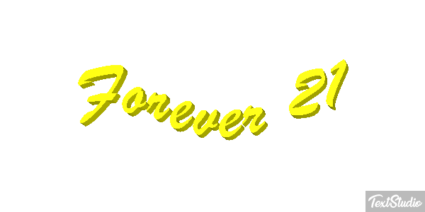 Forever 21 Effetto testo