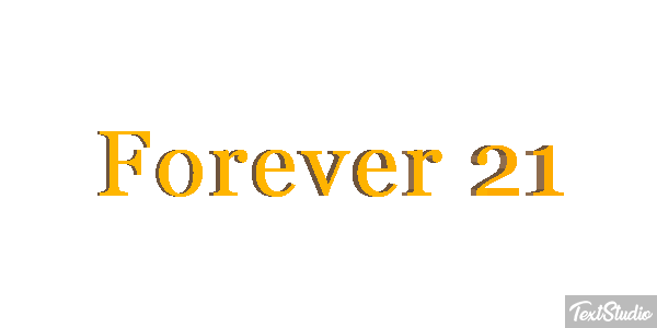 Forever 21 Effetto testo