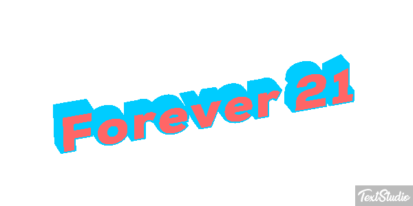 Forever 21 Effetto testo
