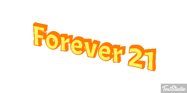 Forever 21 Effetto testo