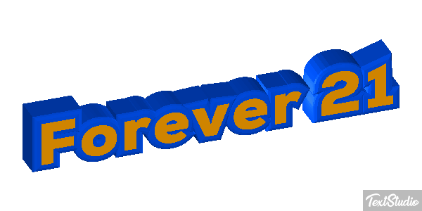 Forever 21 Effetto testo