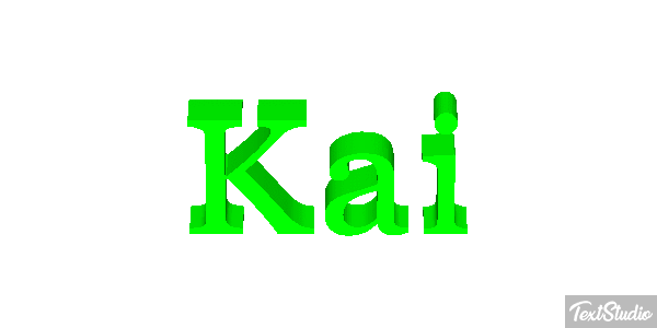 Kai Efekt tekstowy
