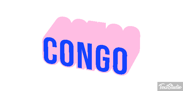 Congo Efecto de texto