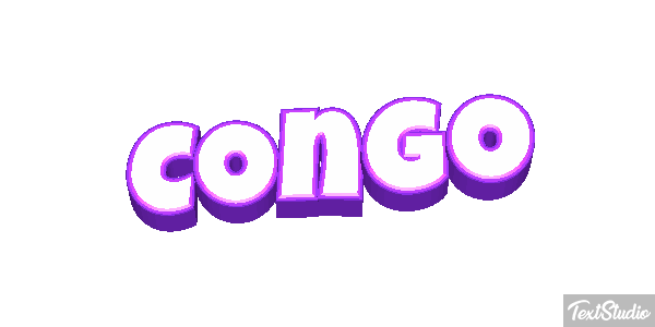 Congo Efecto de texto
