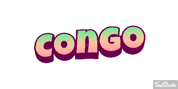 Congo Efecto de texto