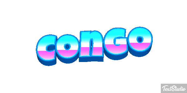 Congo Efecto de texto