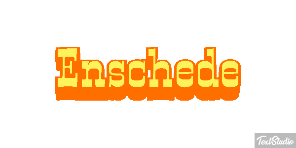 Enschede Effetto testo