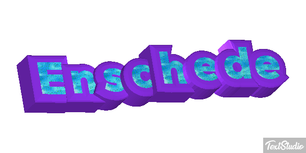 Enschede Effetto testo