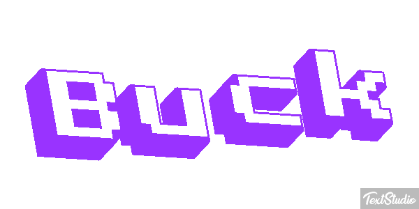 Buck Efeito do texto