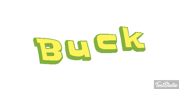 Buck Efeito do texto