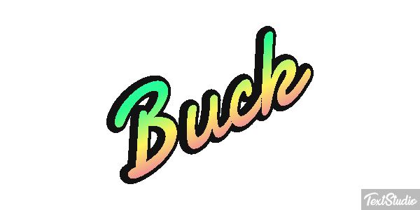 Buck Efeito do texto