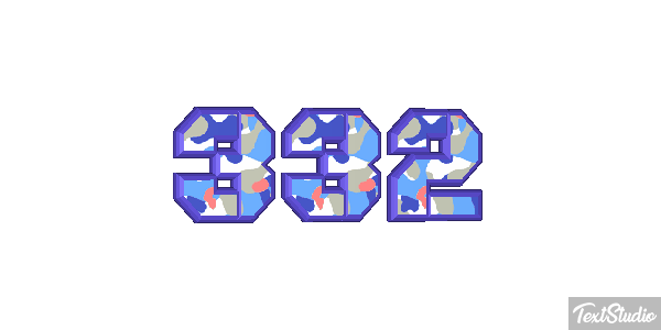 332 Text effect