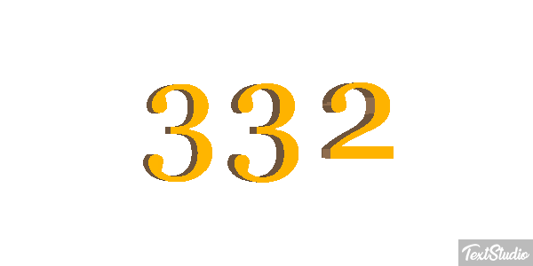 332 Text effect