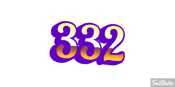 332 Text effect