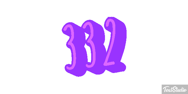 332 Text effect