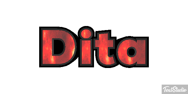 Dita Effet de texte