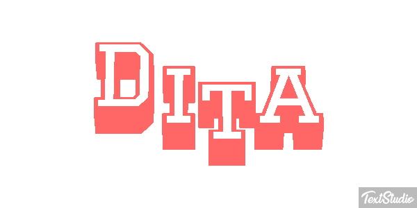 Dita Effet de texte