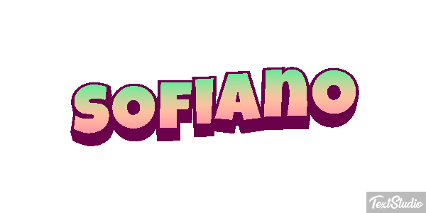 Sofiano Effetto testo