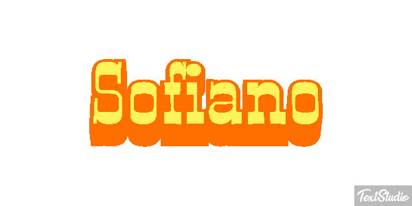 Sofiano Effetto testo