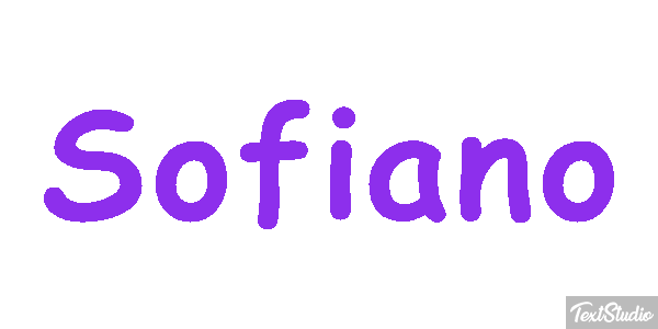 Sofiano Effetto testo