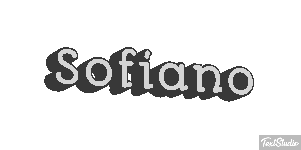 Sofiano Effetto testo