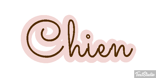 Chien Text effect