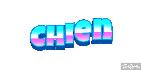 Chien Text effect