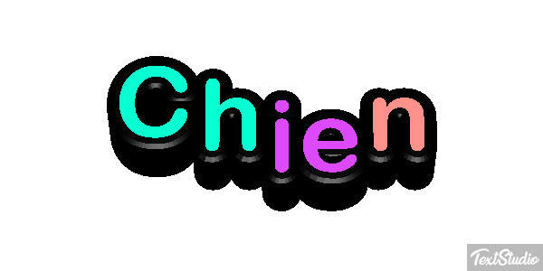 Chien Text effect