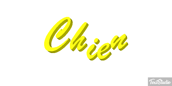 Chien Text effect
