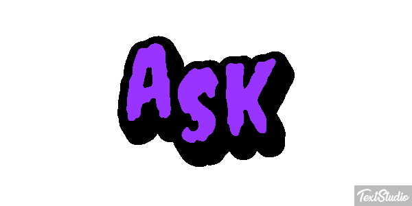 Ask Text effect