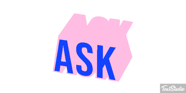 Ask Text effect