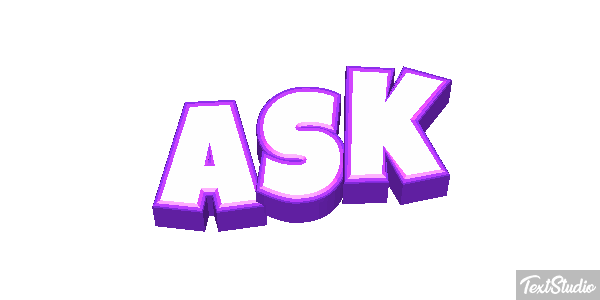 Ask Text effect