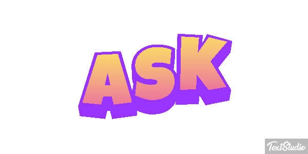 Ask Text effect