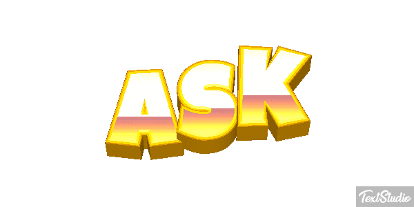 Ask Text effect