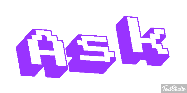Ask Text effect