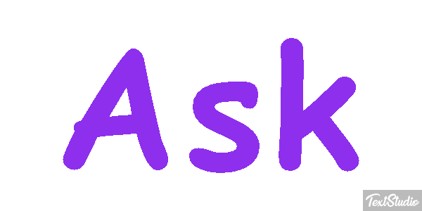 Ask Text effect