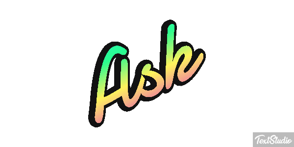Ask Text effect