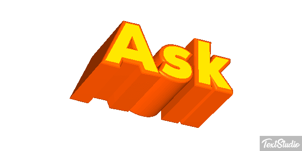 Ask Text effect