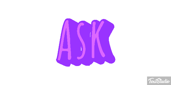Ask Text effect