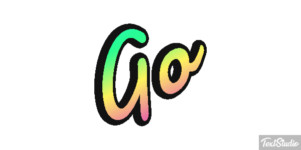 Go テキスト効果