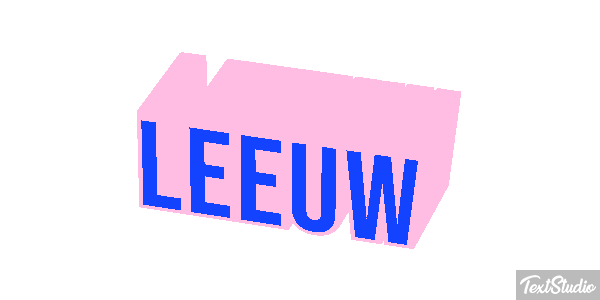 Leeuw Tekst effect