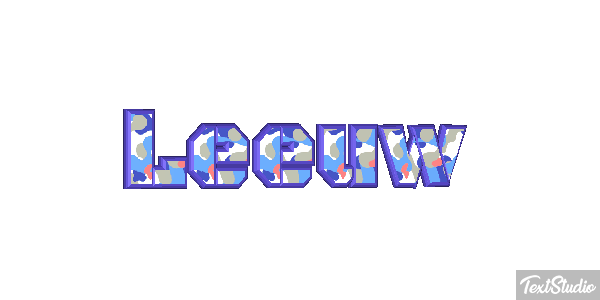 Leeuw Tekst effect