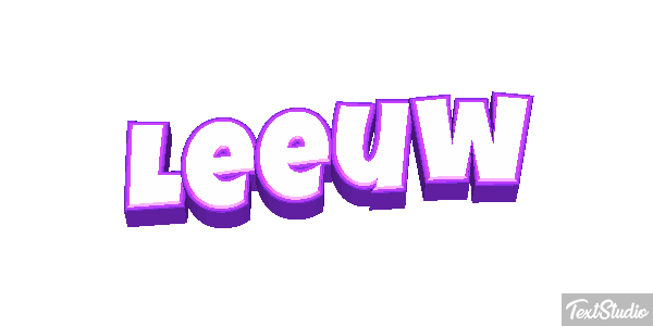 Leeuw Tekst effect
