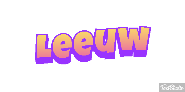 Leeuw Tekst effect