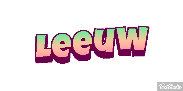 Leeuw Tekst effect