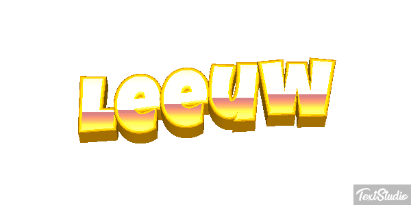 Leeuw Tekst effect