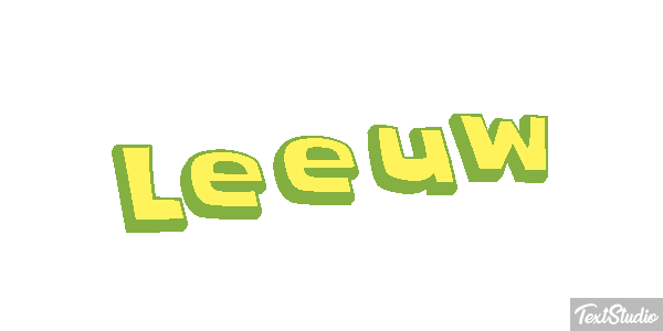 Leeuw Tekst effect