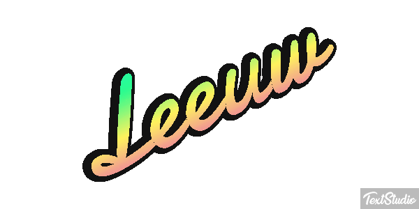 Leeuw Tekst effect