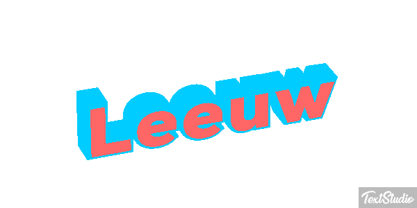 Leeuw Tekst effect